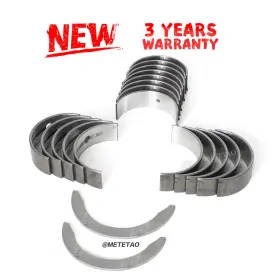 23060-2b100 Metetao 21020-2b100 For Accent Rio Soul 1.6l 2012-2019 Main And Rod Bearing Kit With Thrust Washer Std