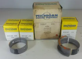 Ms1557p Michigan 2086p Std Main Bearing Set 1.6l Ford Escort Exp Mercury Lynx