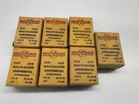 5631 Michigan 7 Boxes Main Engine Bearings Willys Kaiser Continental -5631 .030 Nos