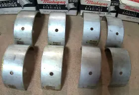 604m Michigan Main Bearings For 1942-1948 Oldsmobile 238 6 Cyl .030