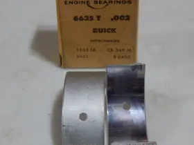 6635t Michigan 002 8pr 1950-1953 Buick 263ci 8 Cylinder Connecting Rod Bearings Oversize #3