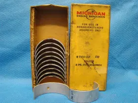 7380cap010 Michigan Ford 144 170 200 250 Rod Bearing Set 010 Comet Falcon Mustang Usa 1960 - 1980