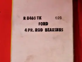 Cb-943p Michigan New/old Ford Engine Bearing R 8460 Tk 020 Rod Bearings Set Of 4 #2