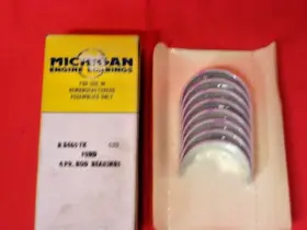 Cb-943p Michigan New/old Ford Engine Bearing R 8460 Tk 020 Rod Bearings Set Of 4