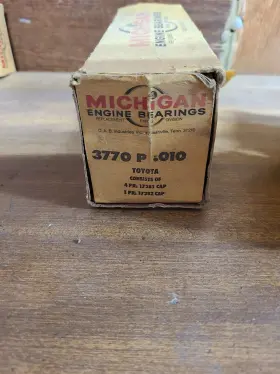 3770p Michigan Engine Bearings Main - Standard 1969-1974 Toyota 1.9l 2.0l-l4 Nos #3