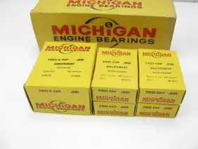 861p-001 Michigan Engine Bearings Main .001 Inch 1955-1956 Chevrolet 265-v8