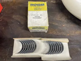 R7020cap Michigan Engine Bearings Nos R 7020 Cap .030 Connecting Rod Bearing Set Small Block Chevy Sbc V8