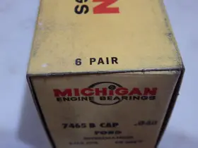 7465b Michigan / Fomco 040 6pr Rod Bearings To Fit 1961-1967 Ford 223ci 261ci 6 Cyl Fairlane Falcon #2