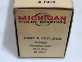 7015acap Michigan / Fordson 002 4 Oversize Rod Bearings Fit Ford Tractor/ind British Leyland 220 Ci Major #2