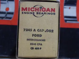 7015acap Michigan / Fordson 002 4 Oversize Rod Bearings Fit Ford Tractor/ind British Leyland 220 Ci Major