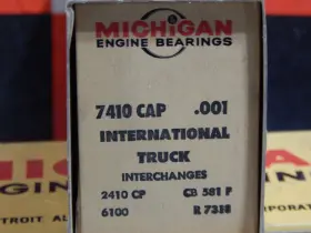 Cb581cp Michigan / Ihc 8pr 001 Rod Bearings International/navistar 266ci 304ci 345ci 392ci V8 Bus