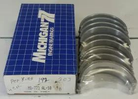 Ms-773al-10 Michigan Ms-773 Al-10 Clevite .010 Main Bearing Set Perkins Massey Ferguson Jeep 3.1 3.3