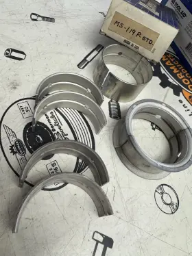 Ms119p Michigan Main Bearing Set Standard Size Fits Ford Travtor 119.7 4 Cyl Engine