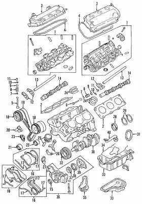 1052a271 Mitsubishi Genuine Thrust Bearing
