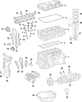1052b340 Mitsubishi Genuine Engine Crankshaft Main Bearing