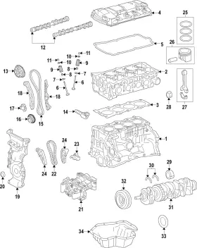 1052b342 Mitsubishi Genuine Engine Crankshaft Main Bearing