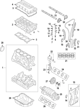 Mitsubishi 1115a354 Genuine Bearing