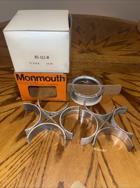 Ms-452-m Monmouth/federal Mogul Mopar B Eng. Main Bearings 1958-1978 Ms 452 M