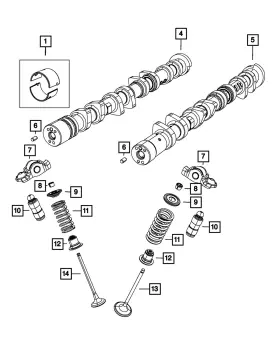 05047596ab Mopar Genuine Camshaft Bearing 5047596ab #2