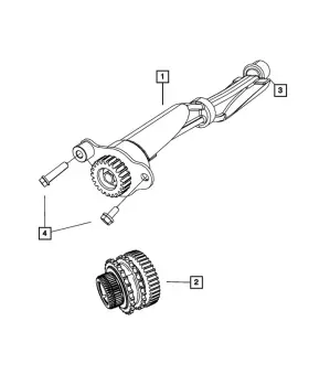 Mopar 05083878aa Genuine Balance Shaft Bearing Package 5083878aa