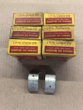 1238548 Mopar Nos Dodge Plymouth Desoto Rod Bearings 1932-1941 6 Cyl Set #2