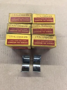 1238548 Mopar Nos Dodge Plymouth Desoto Rod Bearings 1932-1941 6 Cyl Set