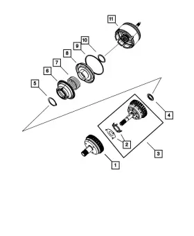4800082aa Mopar Genuine Thrust Bearing #2