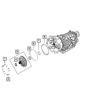 68244632aa Mopar Genuine Thrust Washer
