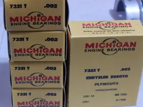 1033t Mopar / Michigan 002 Main Bearing Set Big Block 1958 350ci 1957-74 361ci 1961-71 383 #2