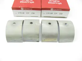 1910cp20-2 Napa 2 1910cp 0.020 Inch Con Rod Bearings For John Deere 2-cylinder 308 321 5.0l