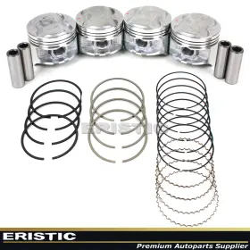 E-ps4200prbk New Aftermarket Fits 86-89 Acura Integra 1.6l Piston And Ring Set With Bearing Kit D16a1