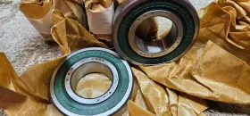 3206 New Departure Nos Roller Bearings With Shields Lot Of Six 6
