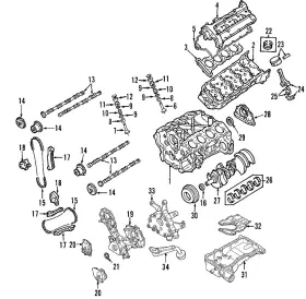 12117-7s010 Nissan Genuine Bearing