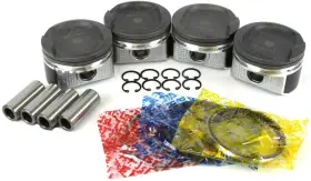 10-777 Npr .020 Over Pistons And Rings Set For 2000-08 Toyota 1.8l 1zzfe Dohc