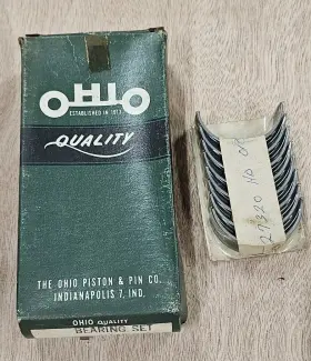 4-67320cp Ohio Piston And Pin P&p Rod Bearings .010 Fit 71-82 Nissan Datsun 1.2l 1.3l 1.4l 1.5l Nos Usa