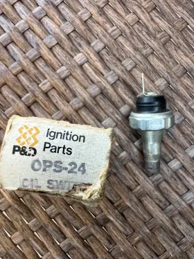 Ops-24 P&d Vintage Ignition Parts And Oil Pressure Sender Switch Ops24