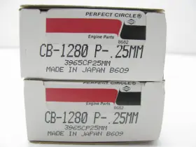 Cb-1280p-25mm-6 Perfect Circle 6 Cb-1280p-25mm Connecting Rod Bearings .25mm 1968-83 Toyota 2.6l 2.8l #2