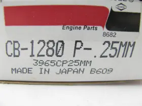 Cb-1280p-25mm-6 Perfect Circle 6 Cb-1280p-25mm Connecting Rod Bearings .25mm 1968-83 Toyota 2.6l 2.8l #3