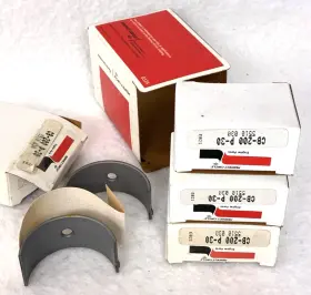 Perfect Circle Cb-200 Nos Connecting Rod Bearings Four Pair P-30 .030 Under 42 Ford Truck F1 F2