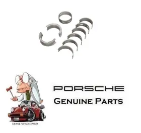 94410190100 Porsche 924s 944 968 Main Bearing Set Oem 101 901 00