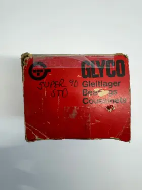 H534 Porsche H/534/4 356 B 1600 Super 90 Main Bearing Set Glyco H534/4 Std Nos In Box