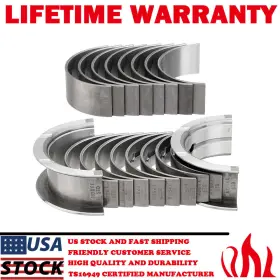 Mb245am Precision Auto Labs Main Rod Bearings For 1989-2004 Nissan Altima Frontier Xterra Stanza Pickup 2.4l