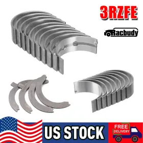 11071-75010 Racbudy Std Size Main And Connecting Rod Bearing Set For Toyota 1rz 2rz 3rz-fe 2.7l 2.4l