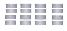 Rebuilders Choice Rb408-010 Connecting Rod Bearing Set/8 For 1952-1955 Desoto 276 291 V8 .010