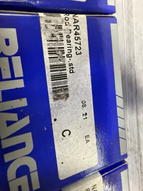 Nar45723 Reliance Power Products Rod Bearing 6 Std. Bearings