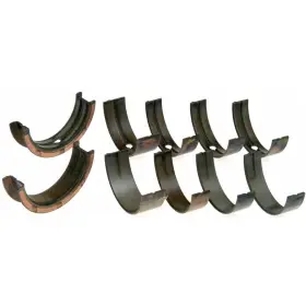 157m-10 Sealed Power Main Bearings Competition Series 0.010 Inch Undersize Tri Metal 3/4 Groove Buick 455