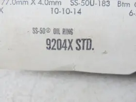 9204x Sealed Power Engine Piston Rings Set Std Fits 1966 Volkswagen 6780 #3