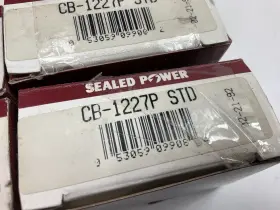 Cb-1227p-4 Sealed Power 4 Cb-1227p Connecting Rod Bearings Std 1978-1984 Gm 3.3l 3.8l-v6 #3