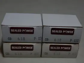 Cb618p Sealed Power / Continental Massey Ferguson 4 30 Oversize Rod Bearings G193 Gd193 33 33d Cyl