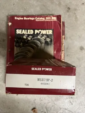 Ms-829p-2 Sealed Power Engine Crankshaft Main Bearing Set